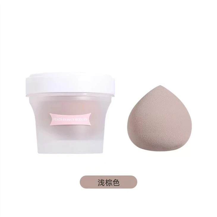 Can pack peach Makeup Sponge blender